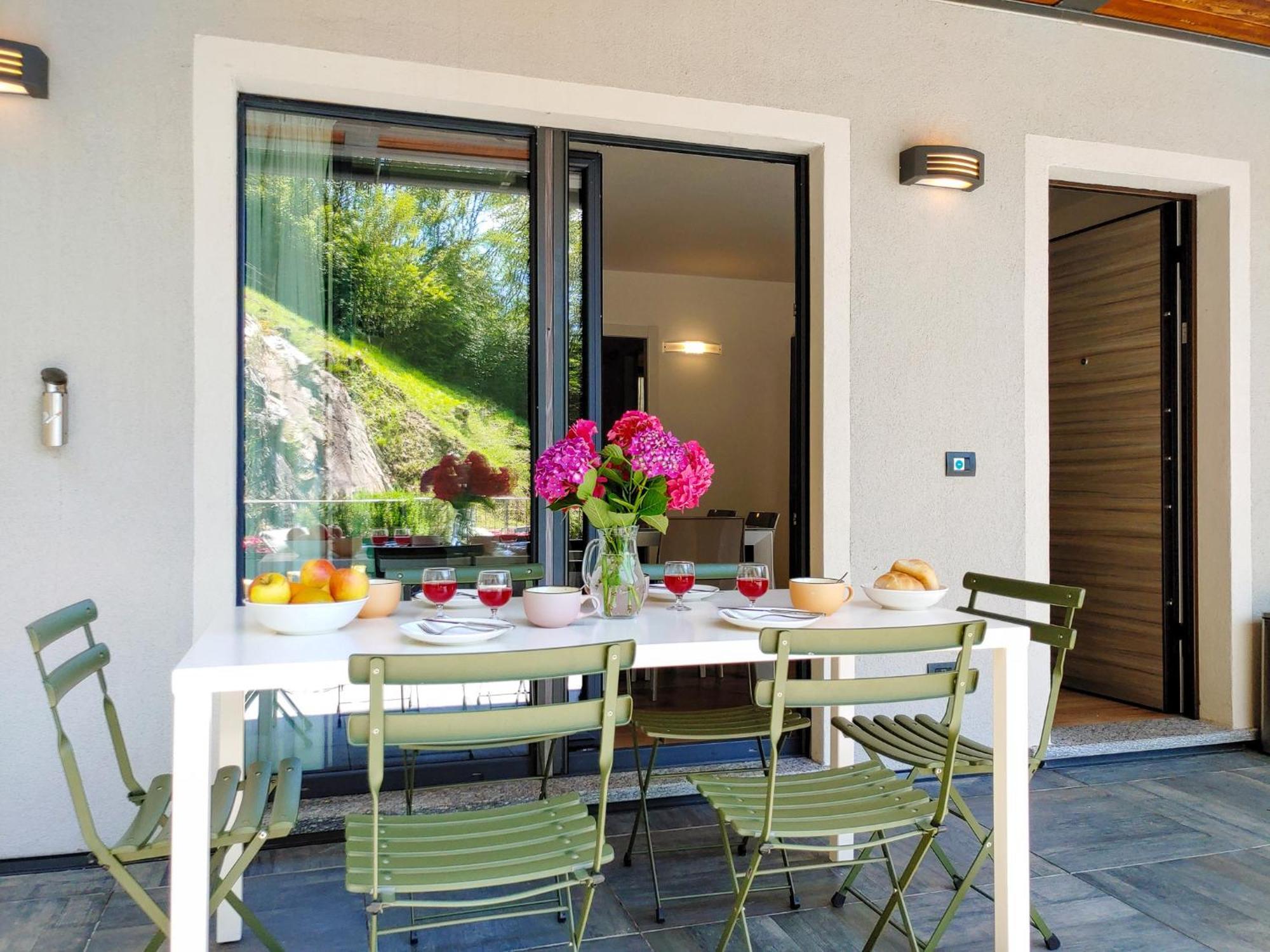 Dascio Vita See Ferienwohnung Mit Dachterrasse Exterior photo